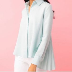 Tuckernuck Mint Green Button Down Top